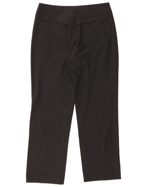 Pantaloni casual dritti Nike da donna UK 8/10 Small W29 L27 poliestere nero