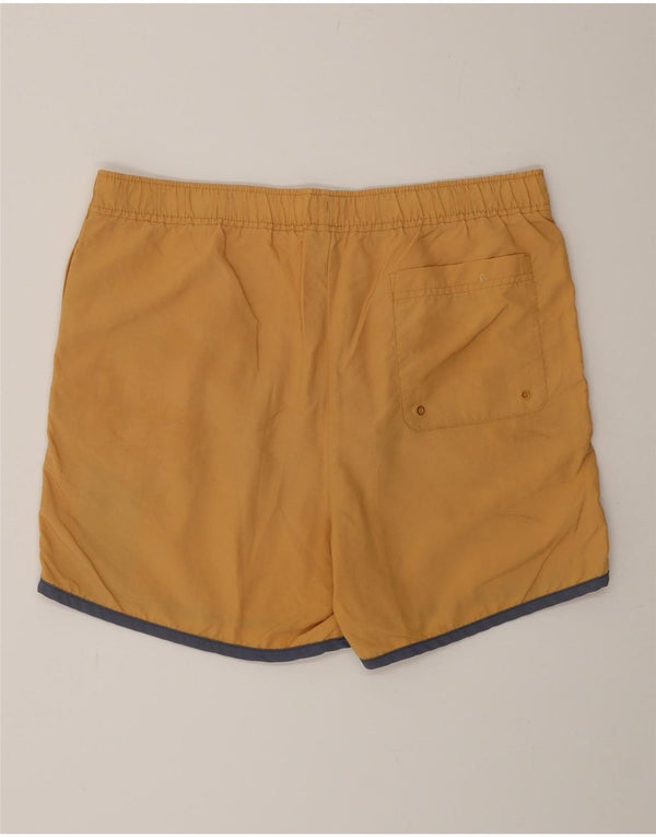 Nike Boys Graphic Sport Shorts 13-14 Years XL Yellow Colourblock Nylon