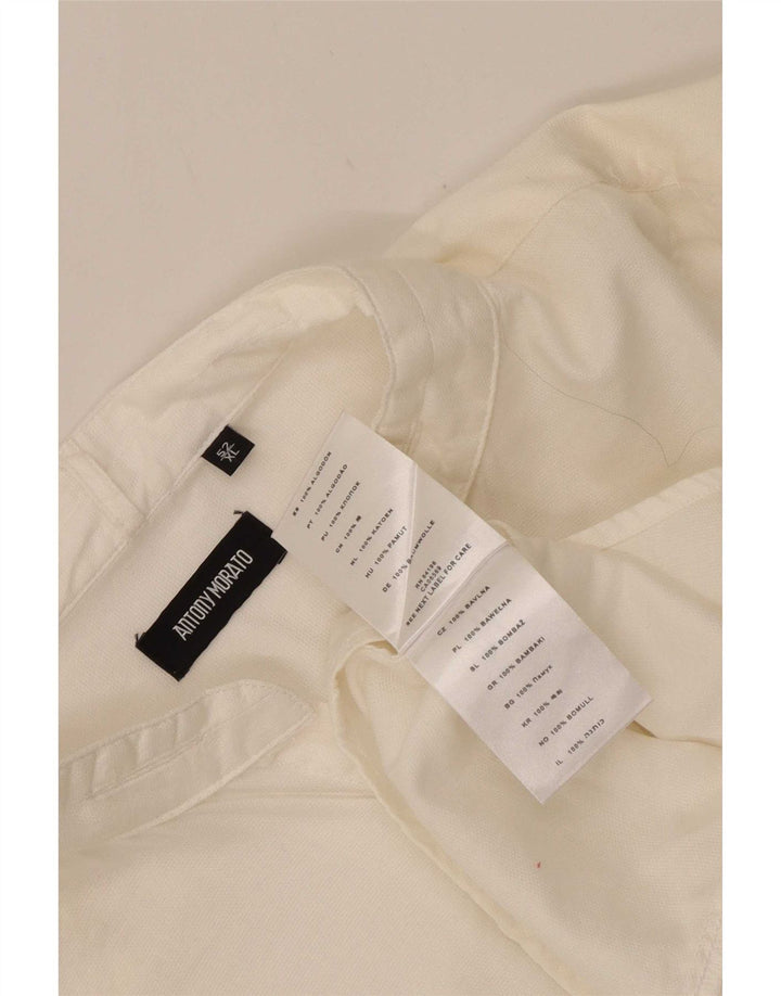 Camicia da uomo Antony Morato XL Cotone bianco