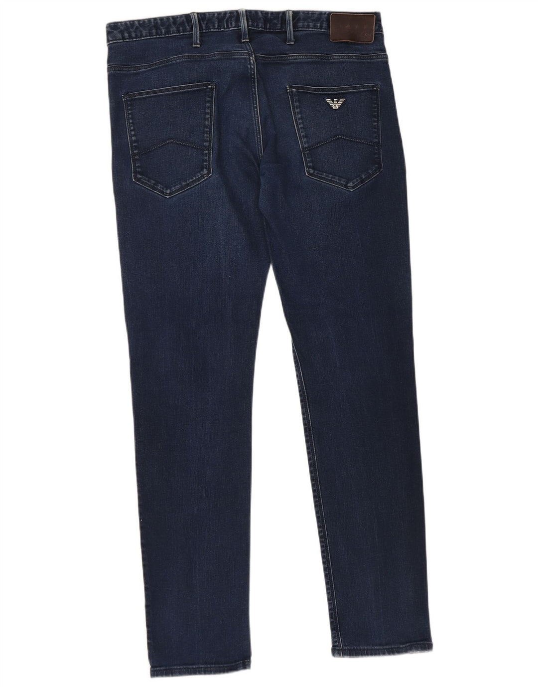 Jeans slim da uomo Armani W34 L31 cotone blu navy