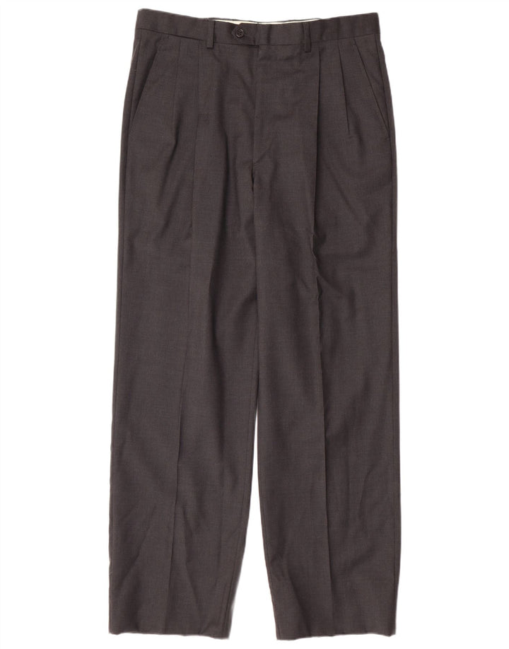 VALENTINO Abito 2 Pezzi Doppio Petto Uomo IT 50 Large W34 L30 Grigio