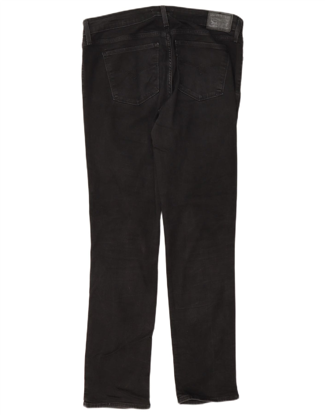 Jeans Levi's 712 Slim da donna W32 L32 cotone nero