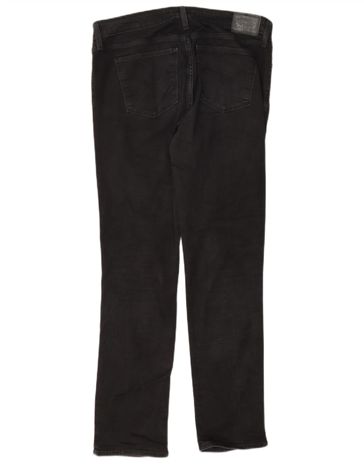 Jeans Levi's 712 Slim da donna W32 L32 cotone nero