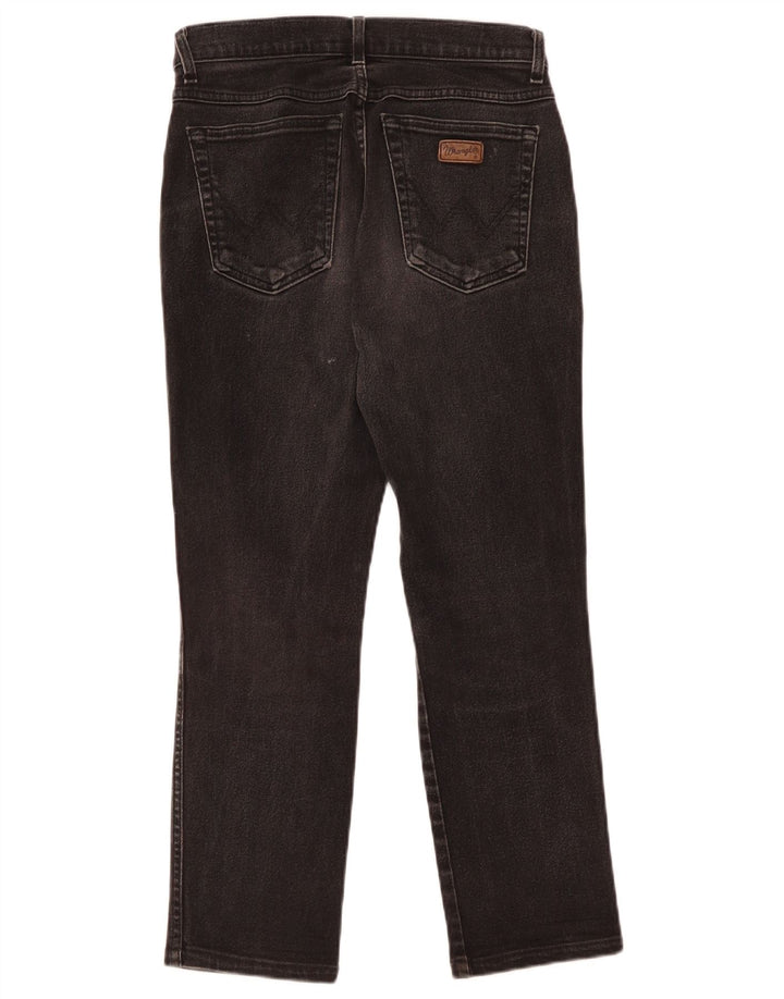 Jeans dritti da donna WRANGLER W30 L26 neri