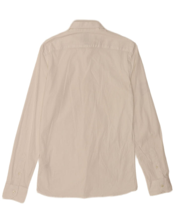 Camicia Zara da donna UK 10 piccola in cotone bianco