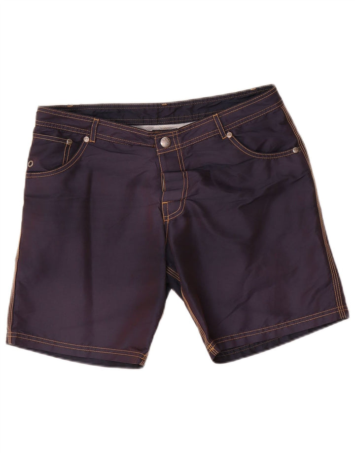 Pantaloncini da bagno da uomo Sundek medio poliestere blu navy