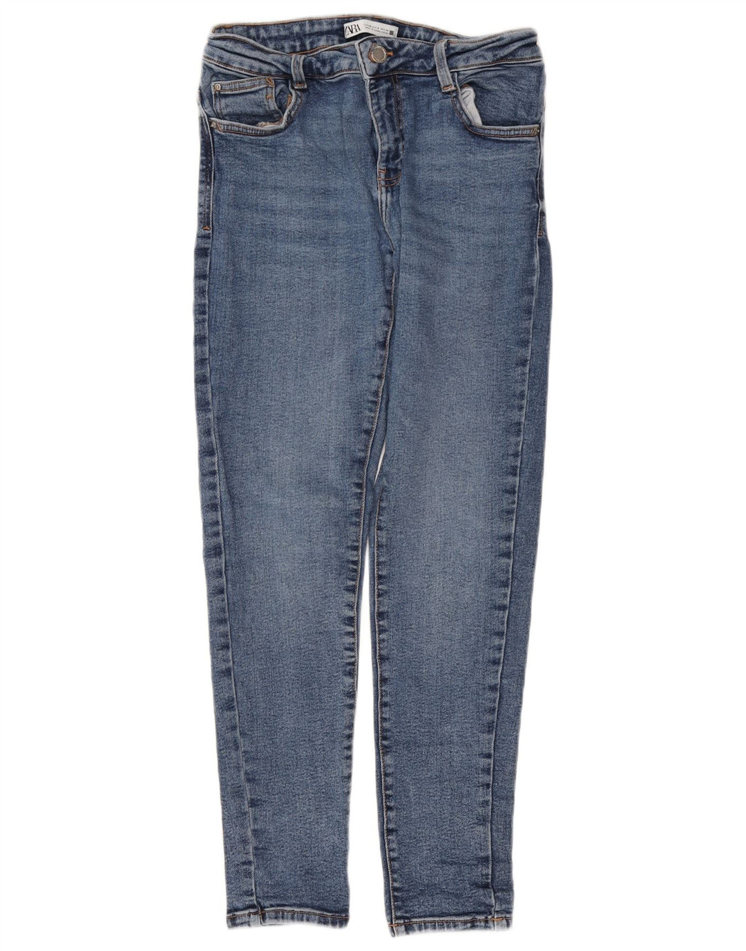 Jeans skinny da donna Zara EU 40 medio W30 L30 cotone blu