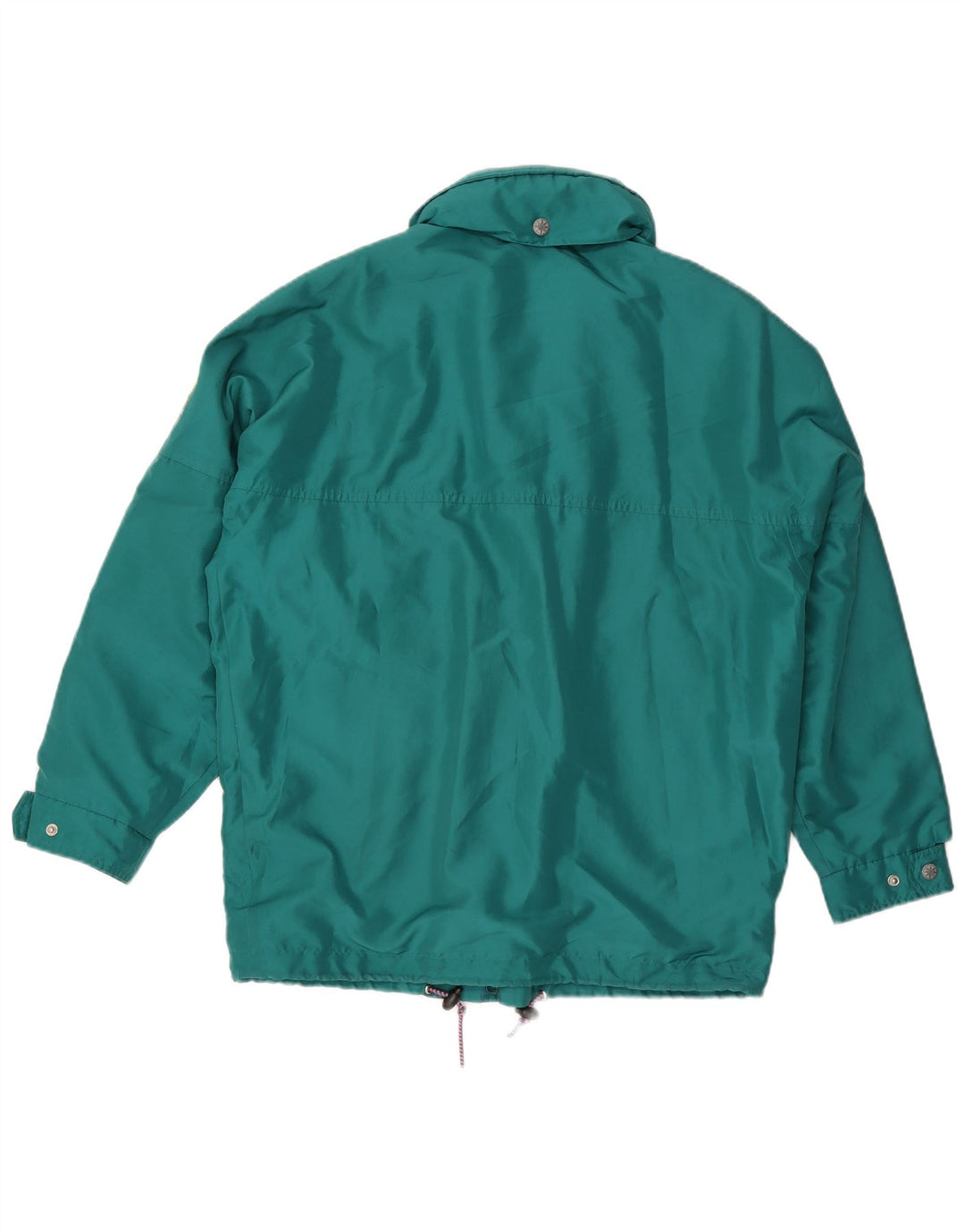 Giacca antipioggia da uomo con cappuccio Geo Spirit UK 40 Large Verde Poliestere