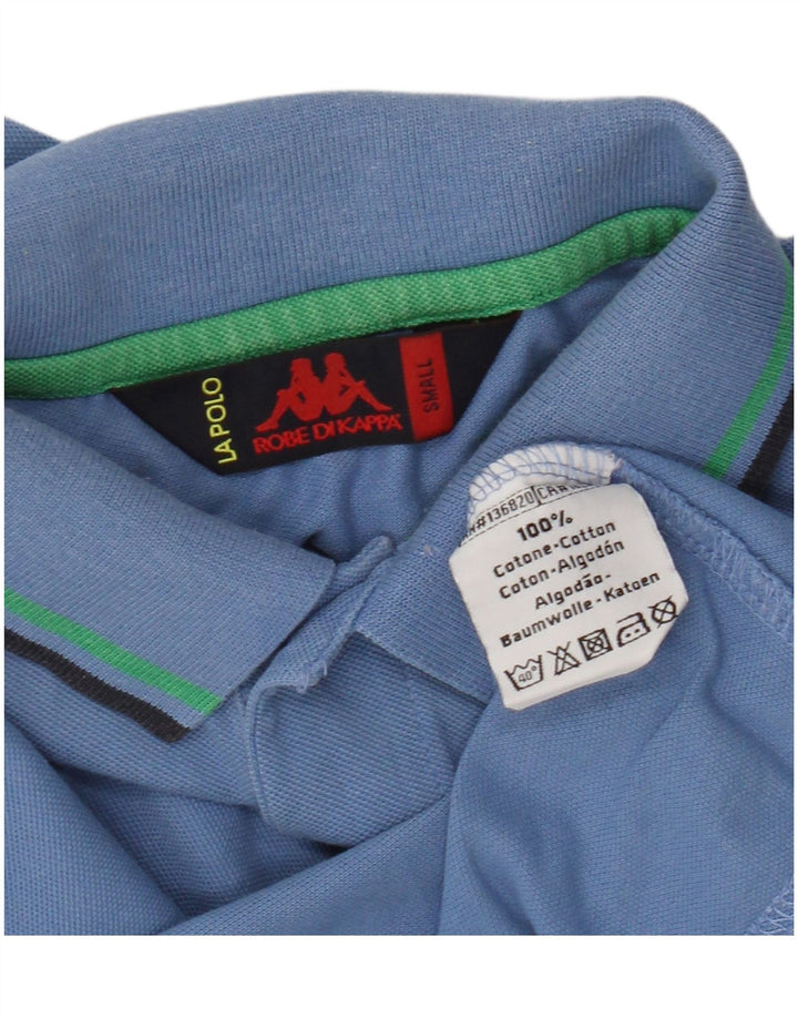 Polo Kappa Uomo Small Blu Cotone