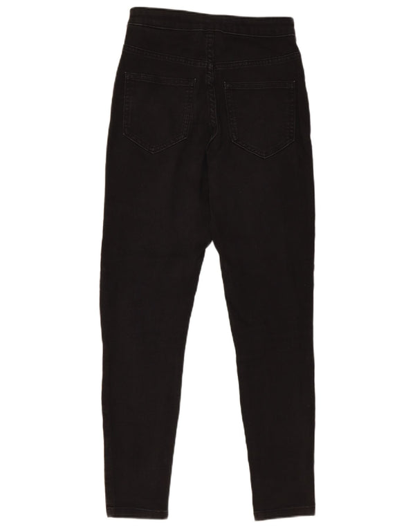 Jeans super skinny da donna Marks & Spencer UK 8 piccoli W26 L27 cotone nero