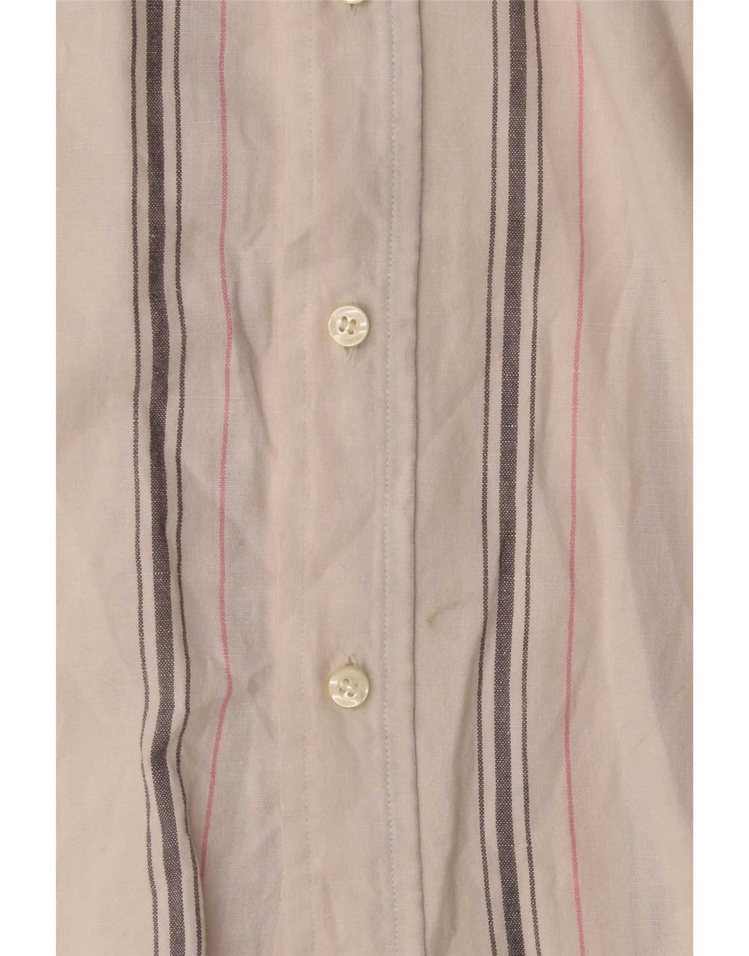 Camicia a maniche corte da uomo Murphy & Nye XL a righe bianche