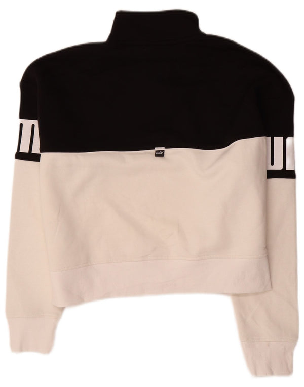 Felpa con grafica oversize da donna Puma UK 10 Small Nera