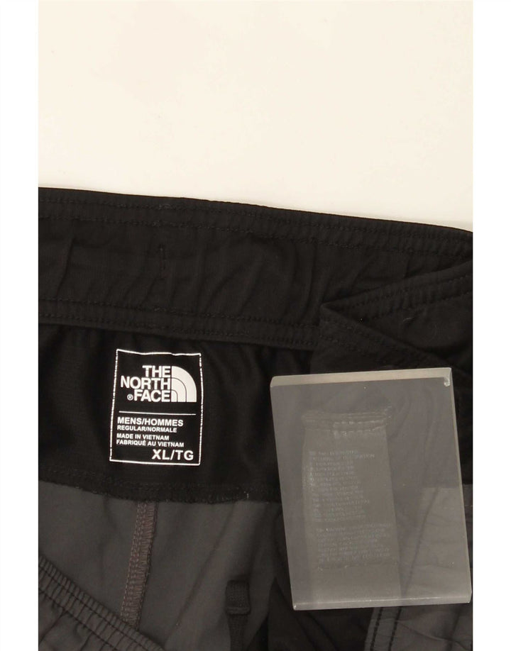 Pantaloncini sportivi da uomo The North Face XL Poliestere color block grigio