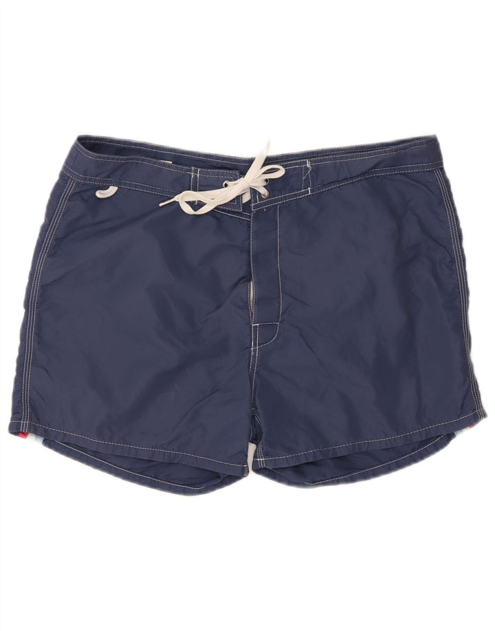 Pantaloncini da bagno da uomo Sundek grandi blu navy