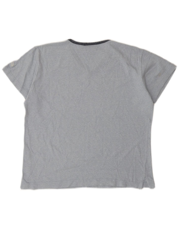 T-shirt da donna Champion Top UK 14 cotone blu medio