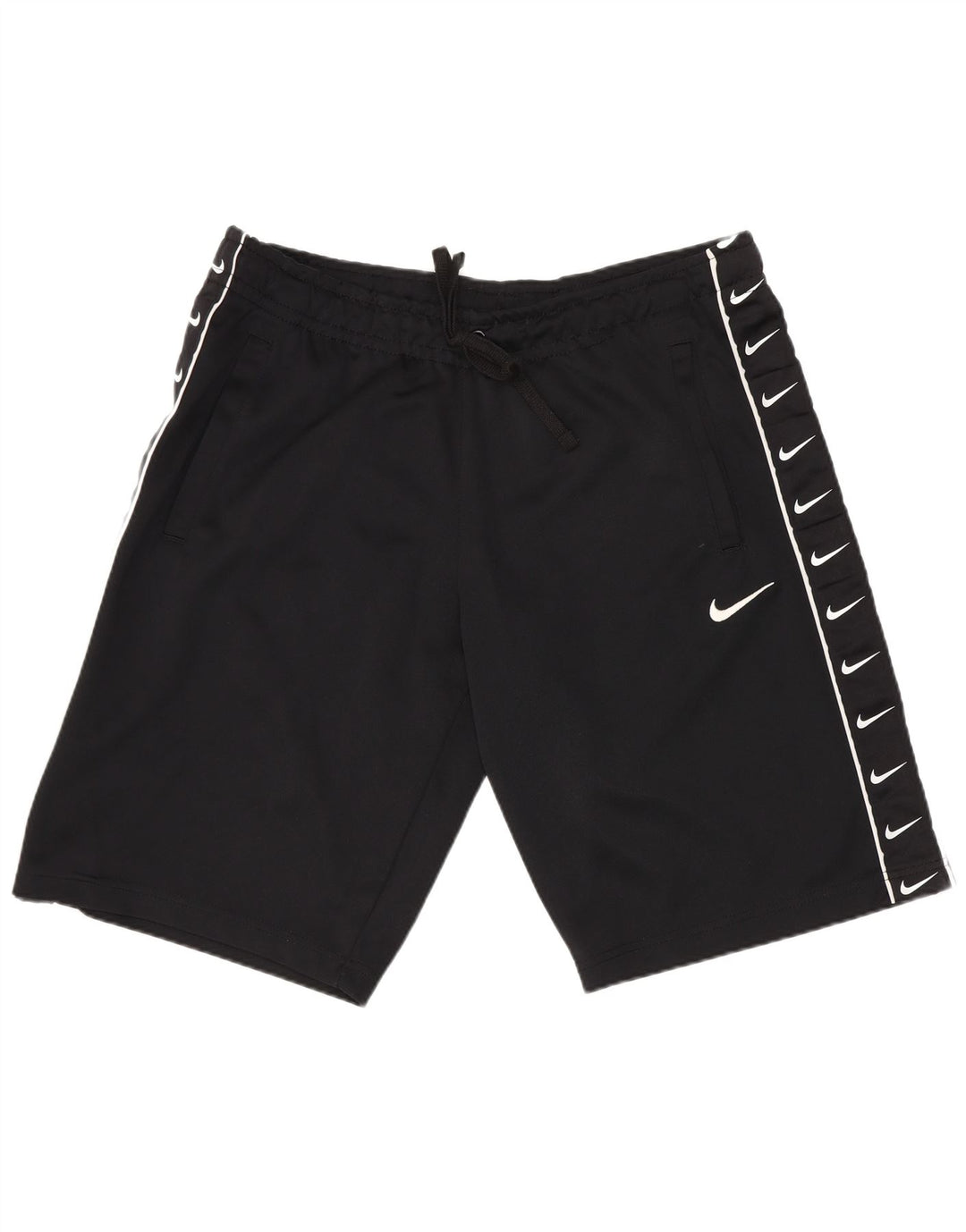 Pantaloncini sportivi Nike da uomo con grafica, grandi, in poliestere nero