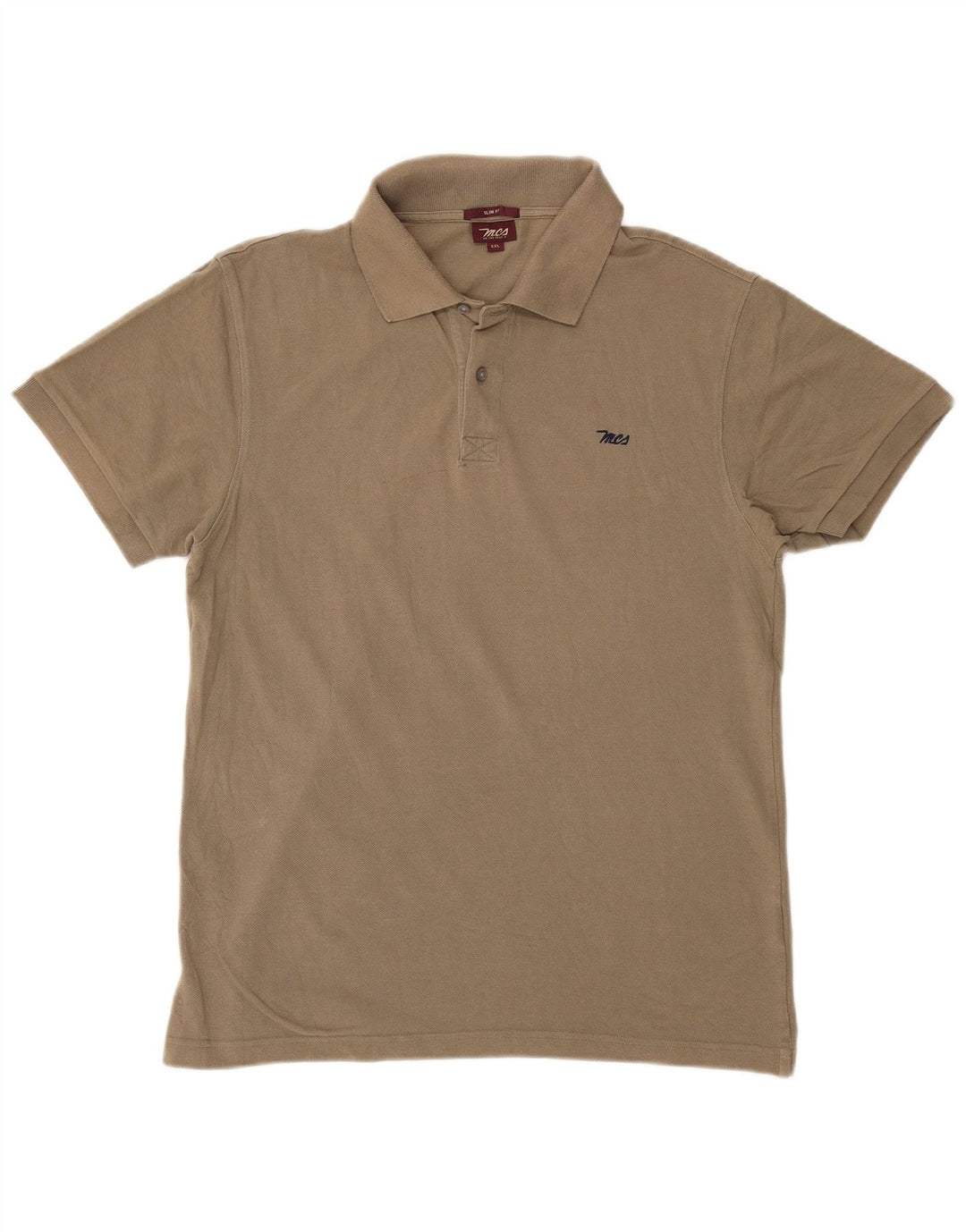 Polo slim fit da uomo Marlboro Classics 2XL Beige