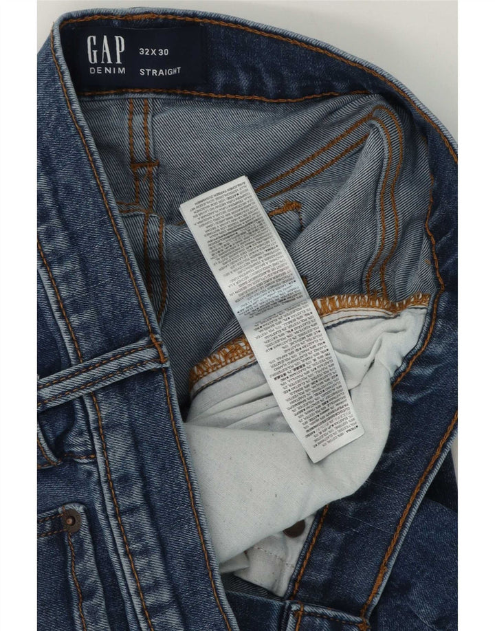 Jeans dritti da uomo Gap W32 L30 cotone blu