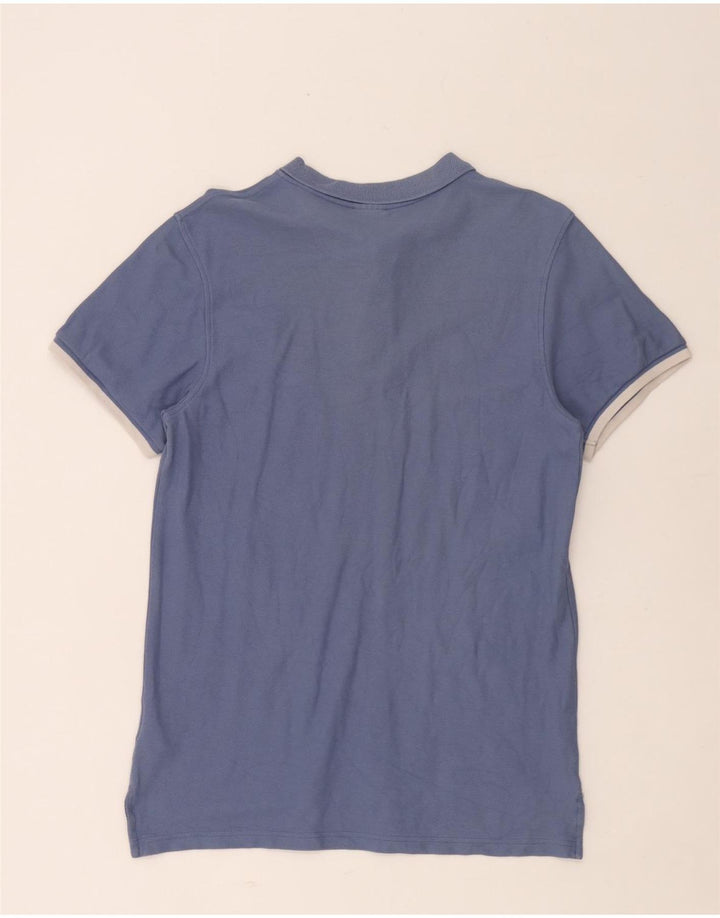 Polo Nike da uomo grande in cotone blu