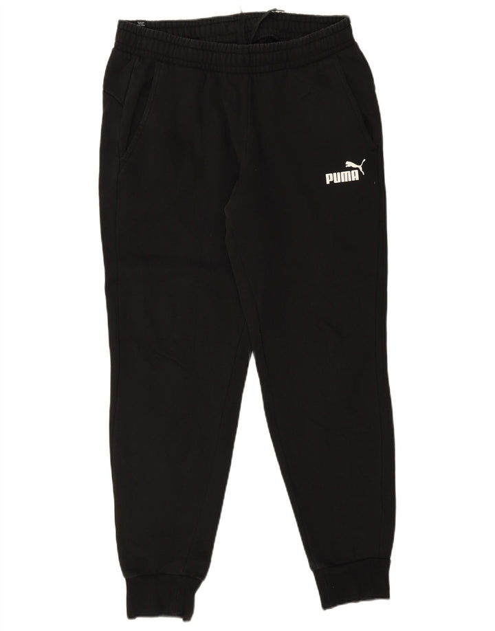 Pantaloni da tuta da uomo Puma Joggers grandi in cotone nero