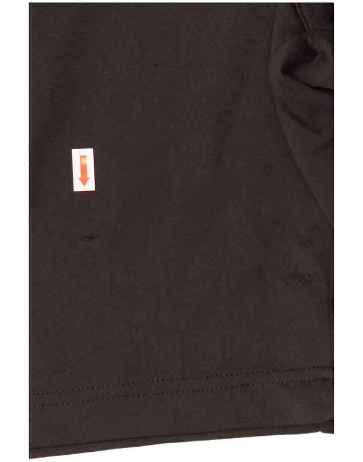 RUSSELL ATHLETIC Pantaloncini sportivi Dri-Power da uomo piccoli in poliestere nero