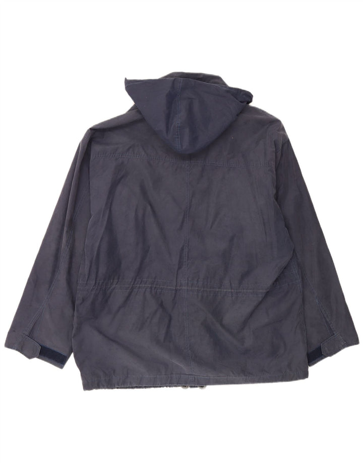 Giacca a vento con cappuccio da uomo Bailo IT 56 3XL Blu Navy