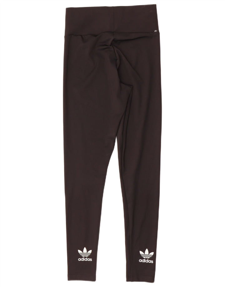 Leggings Adidas da donna UK 10 Small poliestere nero