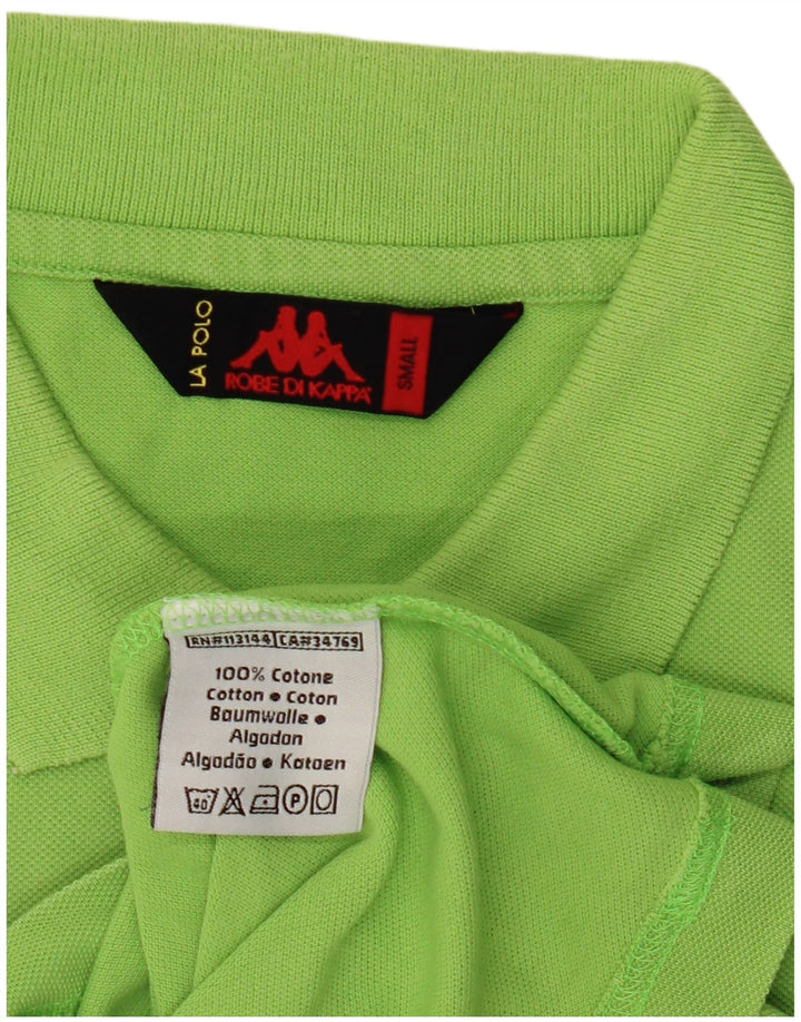 Polo Kappa Uomo Small Verde Cotone