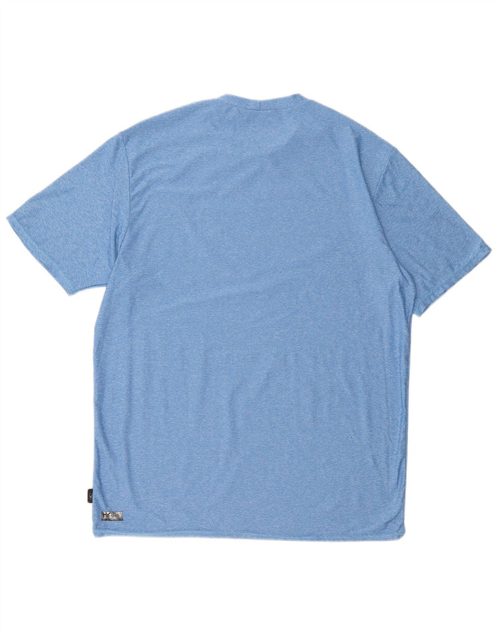 O'Neill T-shirt da uomo slim fit Top grande poliestere chiazzato blu