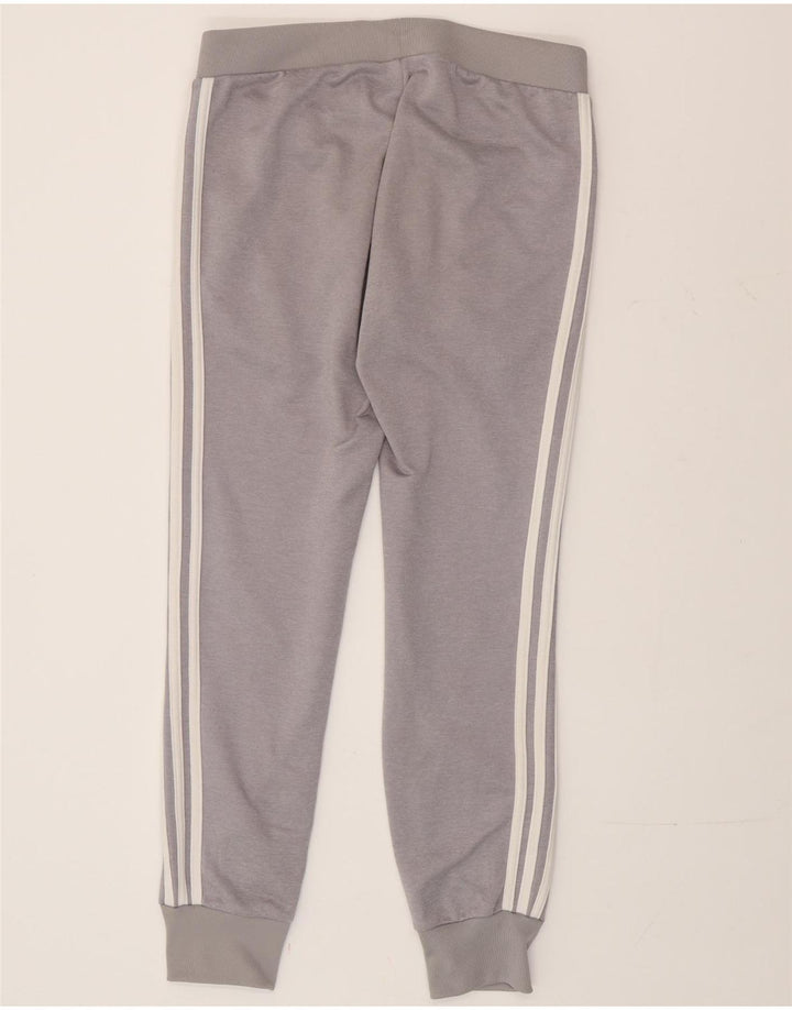 Pantaloni da tuta da donna Adidas Joggers UK 14 Large Grigio Poliestere
