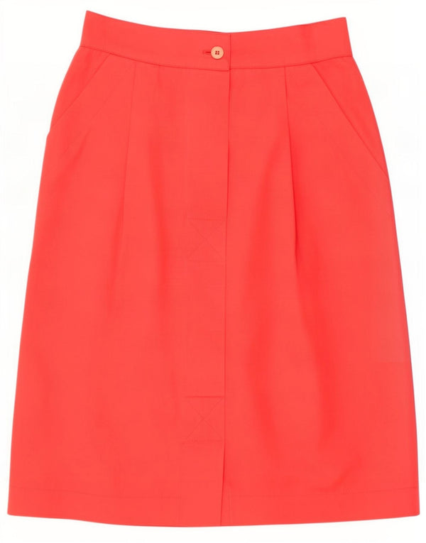 Gonna midi da donna Genny IT 40 piccola W26 cotone rosa