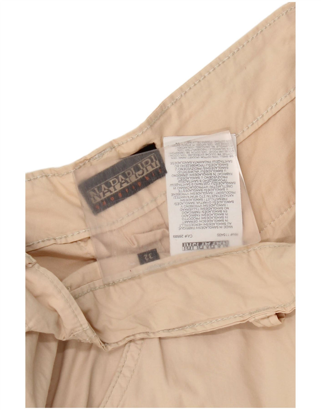 Pantaloncini cargo da uomo Napapijri W32 Beige medio