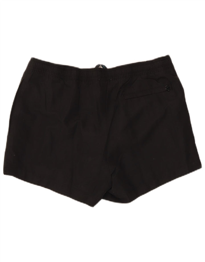 Pantaloncini da bagno grafici da uomo Calvin Klein poliestere nero medio