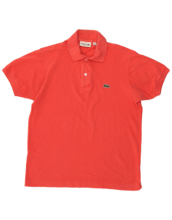 Polo da uomo Lacoste Classic Fit taglia 3 piccola in cotone rosso