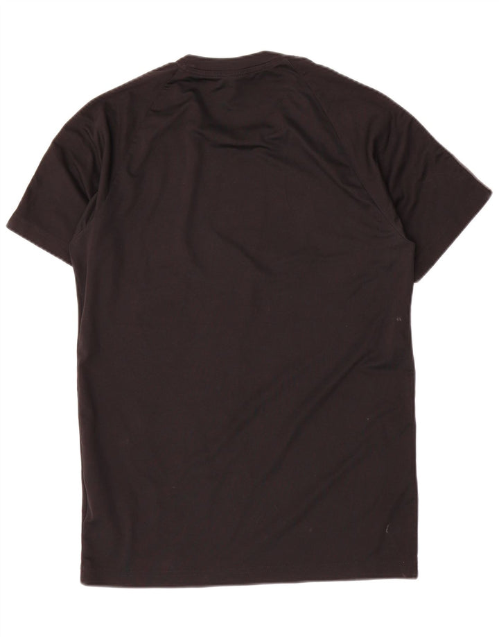 T-shirt da uomo Adidas Top Small nera in poliestere