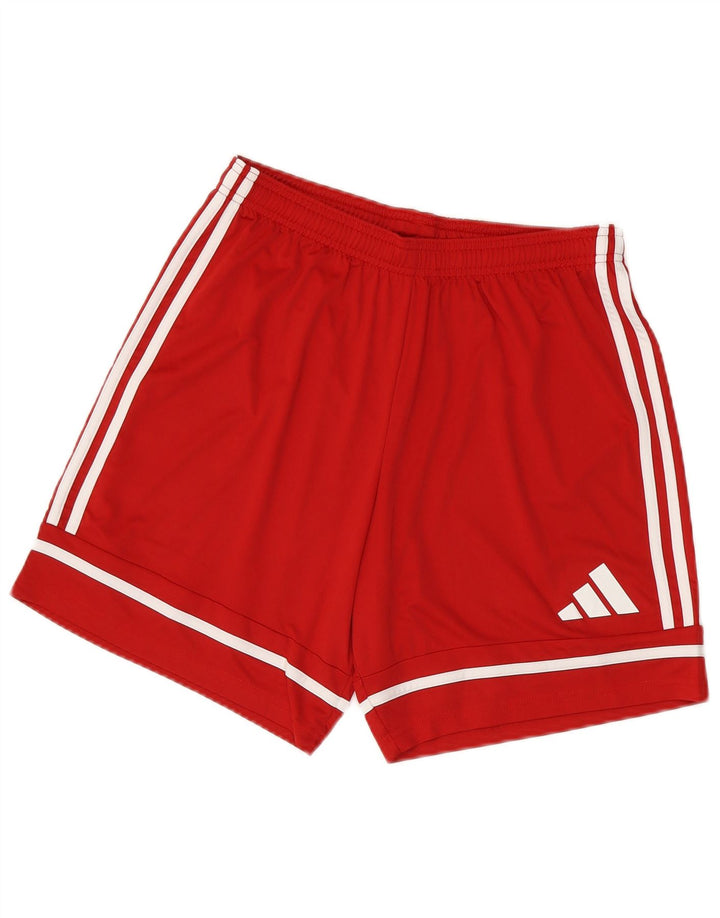 Pantaloncini sportivi ADIDAS Aeroready Regular Fit da uomo in poliestere rosso medio