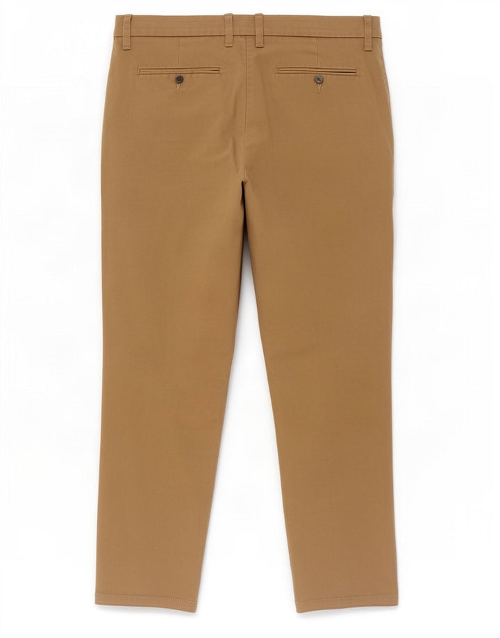 Pantaloni chino slim da uomo Marks & Spencer W36 L29 Marrone