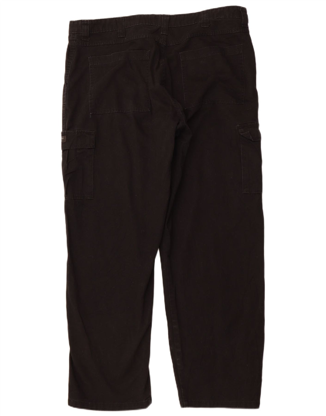 Pantaloni cargo dritti da uomo WRANGLER W40 L32 cotone nero