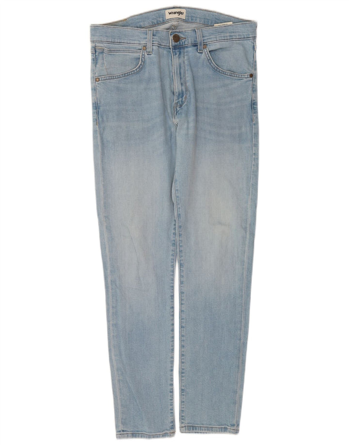 Jeans Wrangler Strangler Slim da donna W33 L29 cotone blu