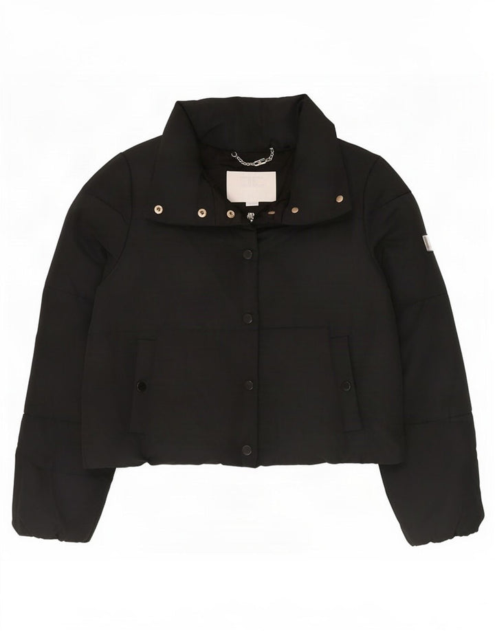 Piumino Donna Icy Elisabetta Franchi IT 42 Medium Nero Poliestere