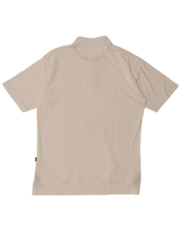 Polo ADIDAS da uomo UK 44/46 XL cotone bianco