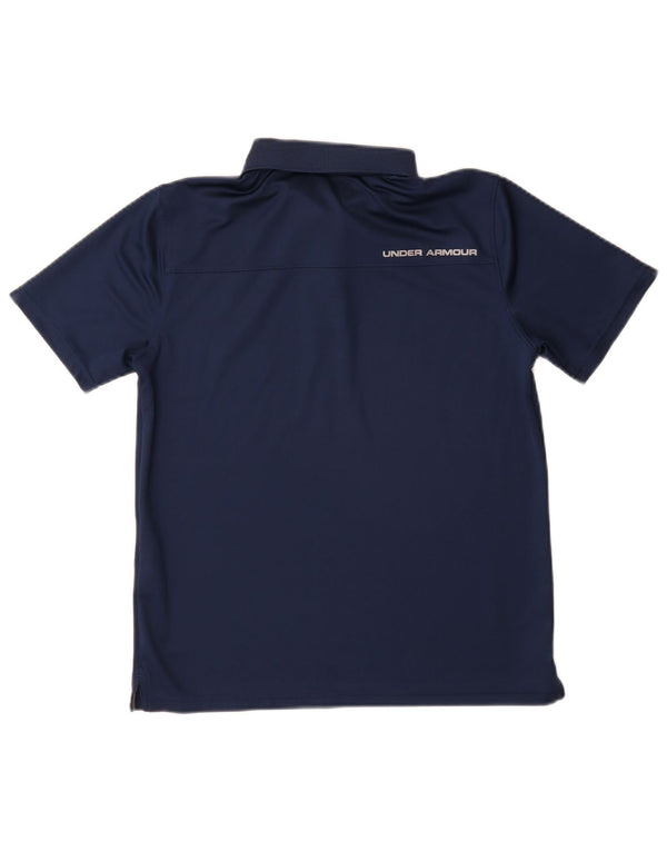 Polo da bambino UNDER ARMOUR Heat Gear 11-12 anni, grande, blu navy