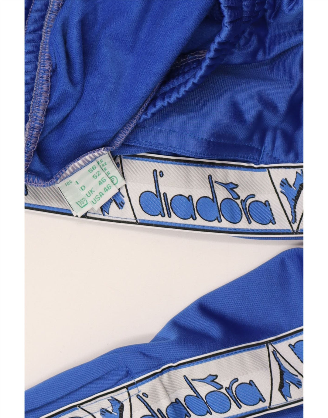 DIADORA Pantaloni da tuta con grafica da uomo 3XL Blu Poliestere Colourblock