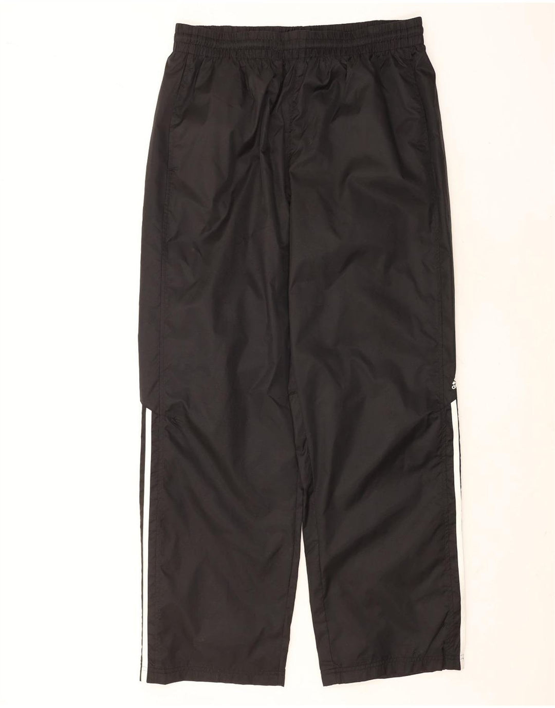 Pantaloni da tuta da uomo Adidas Large neri in poliestere
