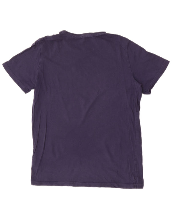 Maglietta grafica Puma da ragazzo, 15-16 anni, in cotone blu navy
