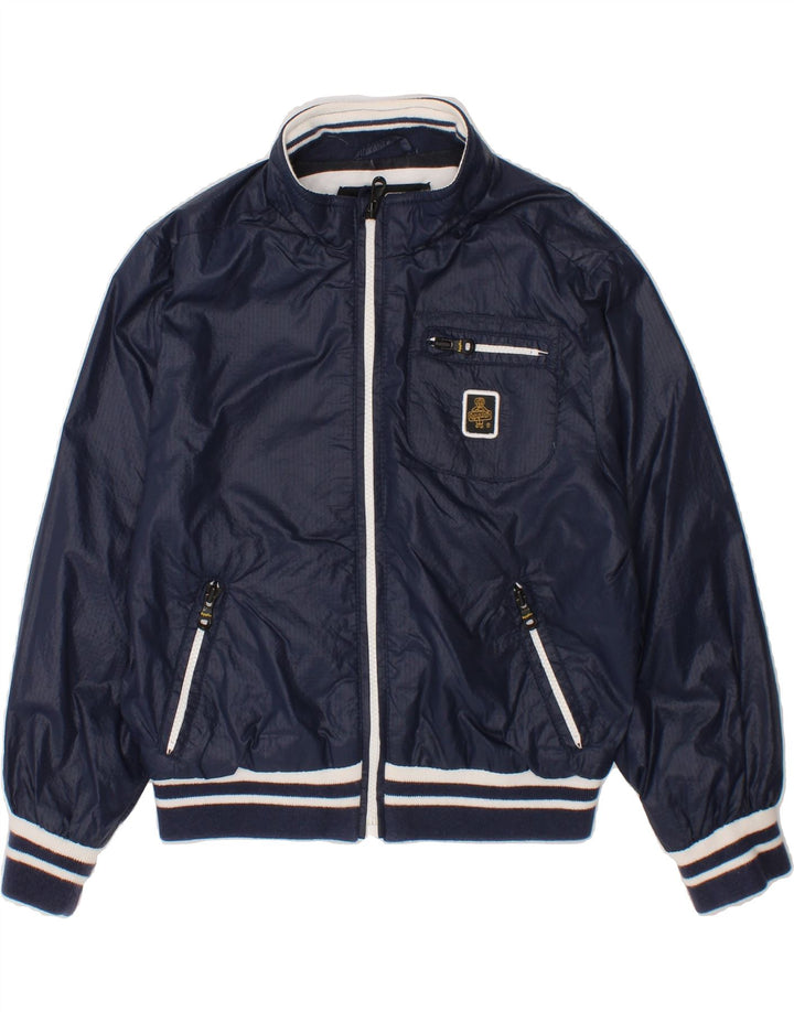REFRIGIWEAR Boys Bomber Jacket 3-4 Years Navy Blue Polyamide Vintage Refrigiwear and Second-Hand Refrigiwear from Messina Hembry 