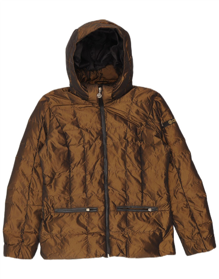 Giacca imbottita con cappuccio da donna Colmar UK 14 Marrone medio