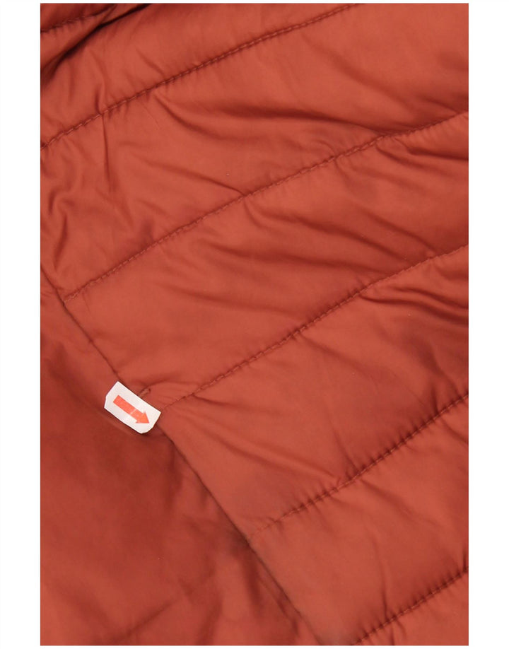 Giacca imbottita da uomo Quiksilver UK 38 Poliestere marrone medio