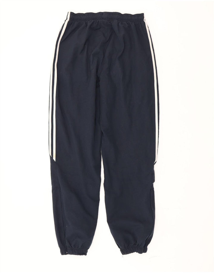 Pantaloni da tuta da uomo Adidas Joggers medi in poliestere blu navy