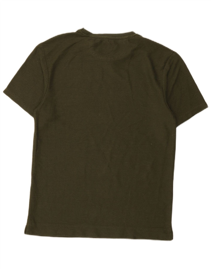 T-shirt Zara da uomo Top piccola verde